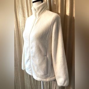 Land’s End soft fleece jacket with pockets. XS